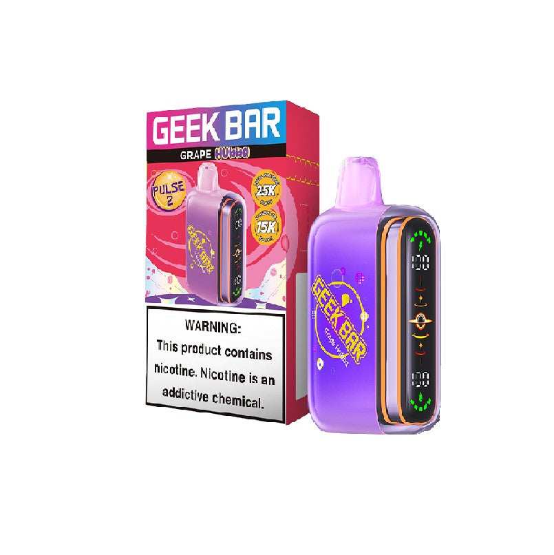 GEEK BAR PULSE 2 GRAPE HUBBA 25K