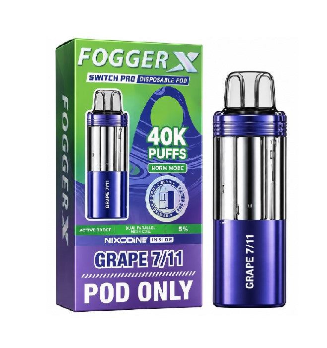 FOGER X SWITCH PRO POD NXD GRAPE 7/11 40K