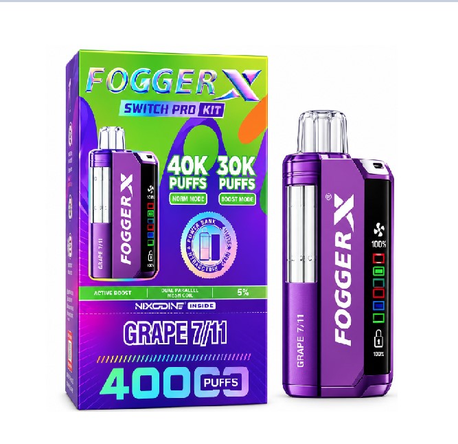 FOGER X SWITCH PRO KIT NXD GRAPE 7/11 40K