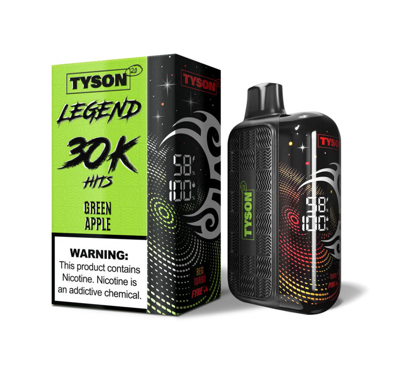 TYSON 2.0 LEGEND GREEN APPLE 30K