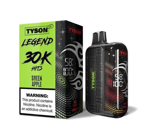 TYSON 2.0 LEGEND GREEN APPLE 30K