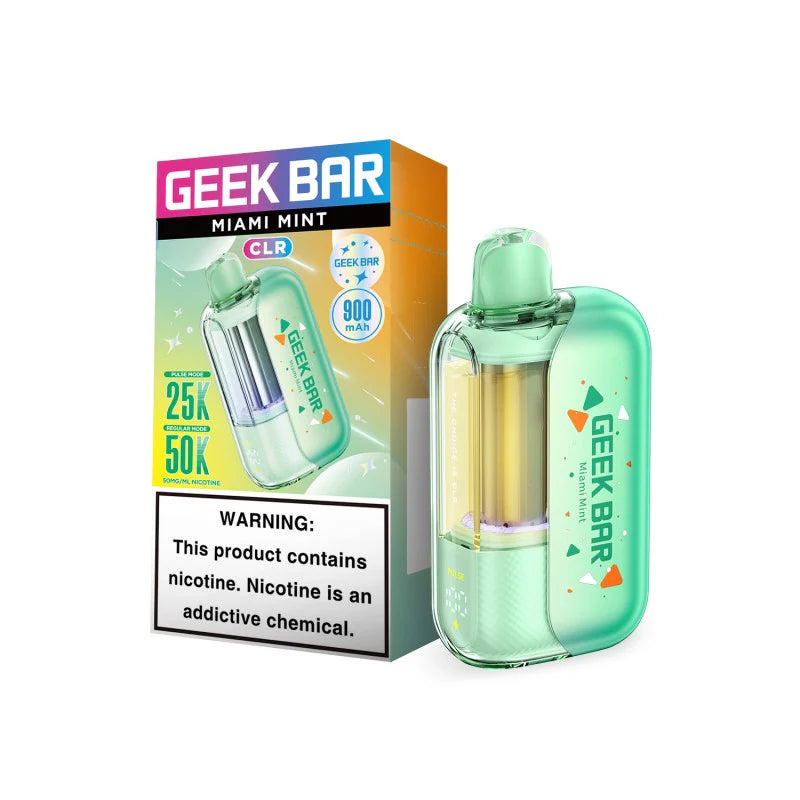 GEEK BAR CLR MIAMI MINT 50K