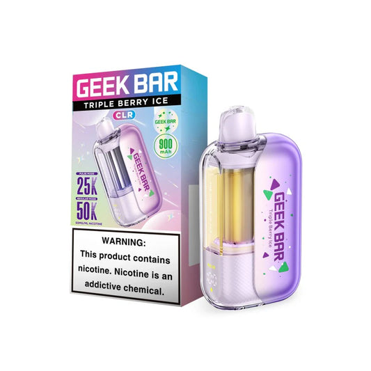 GEEK BAR CLR TRIPPLE BERRY ICE 50K