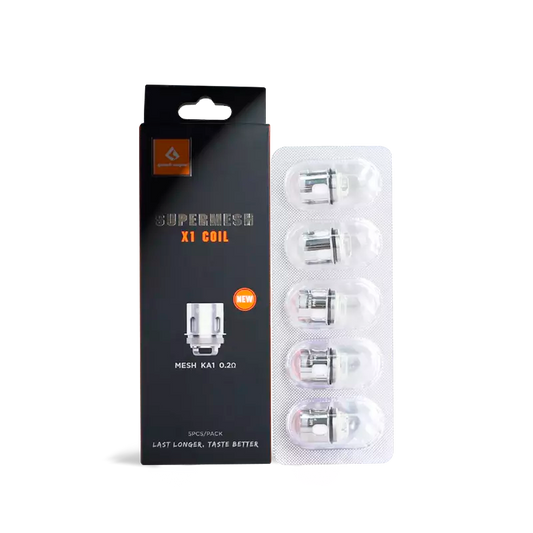 GEEKVAPE SUPERMESH X1 KA1 0.2OHM COIL 5CT