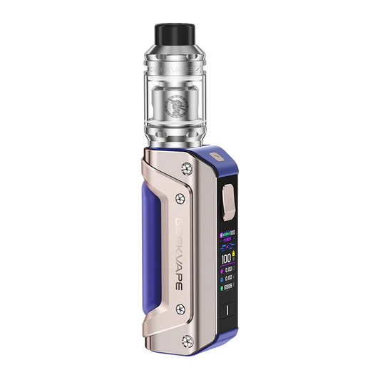 GEEK VAPE AEGIS SOLO 3 EXTRNL BATRY KIT GLDEN BLUE
