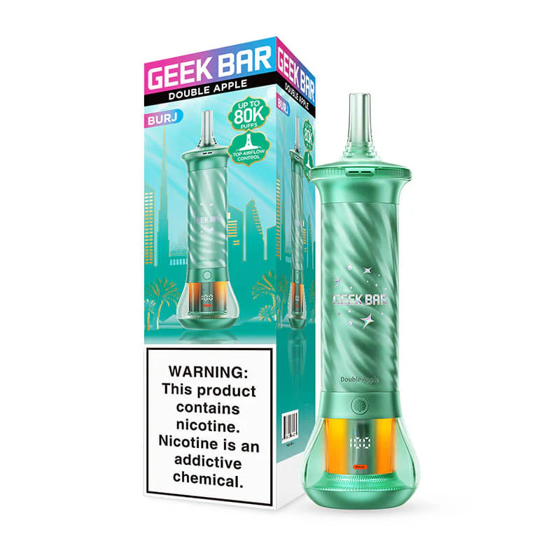 GEEK BAR BURJ DOUBLE APPLE 80K