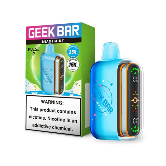 GEEK BAR PULSE 2 MIAMI MINT 25K