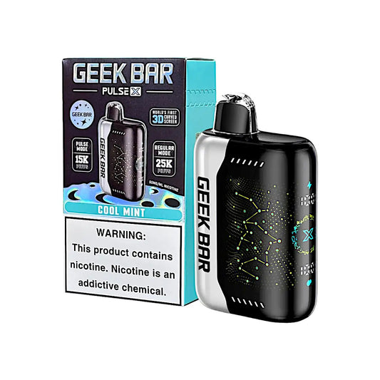 GEEK BAR PULSE X INDO  COOL MINT 25K