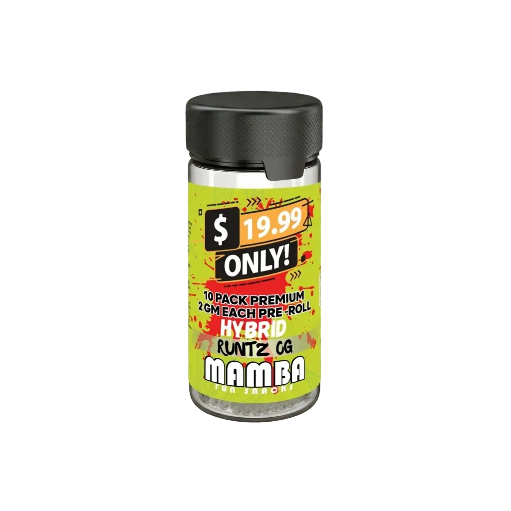 MAMBA PREMIUM PROLL RUNTZ OG HYBD 2GM 10CT JAR
