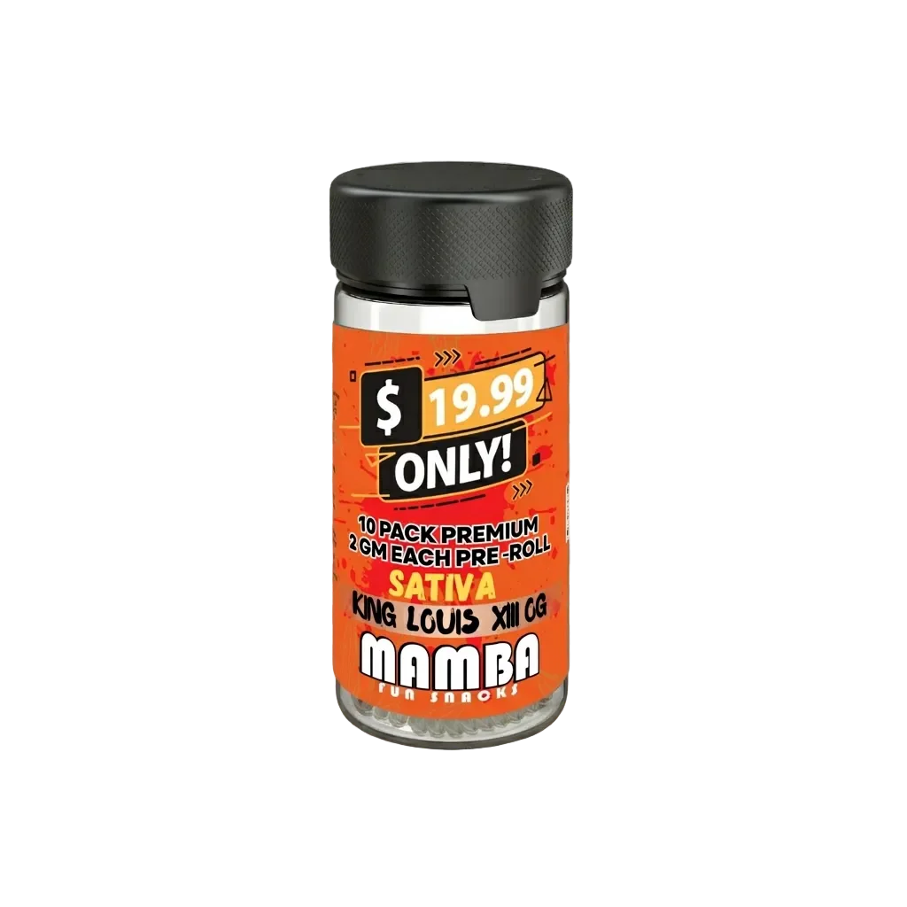 MAMBA PREMIUM PROLL KING LOUIS XIII OG STVA 2GM 10CT JAR