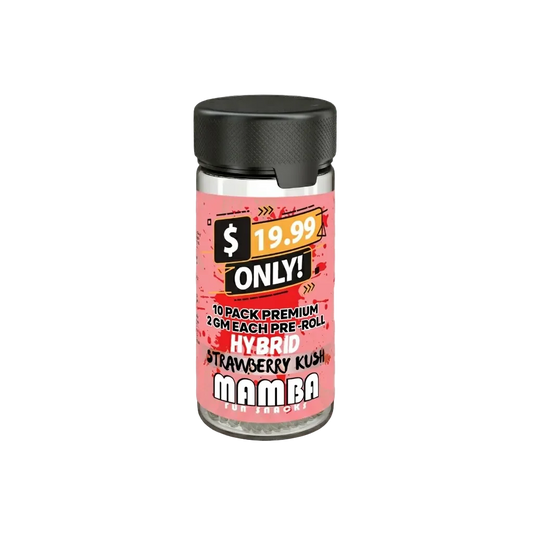 MAMBA PREMIUM PROLL STRAWBERRY KUSH HYBD 2GM 10CT JAR