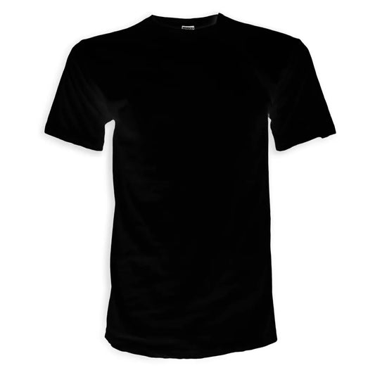 2XL ROUND NECK SS(BLACK)