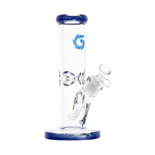 GLASS HOUSE STRAIGHT LIGHT BLUE 9MM 10"