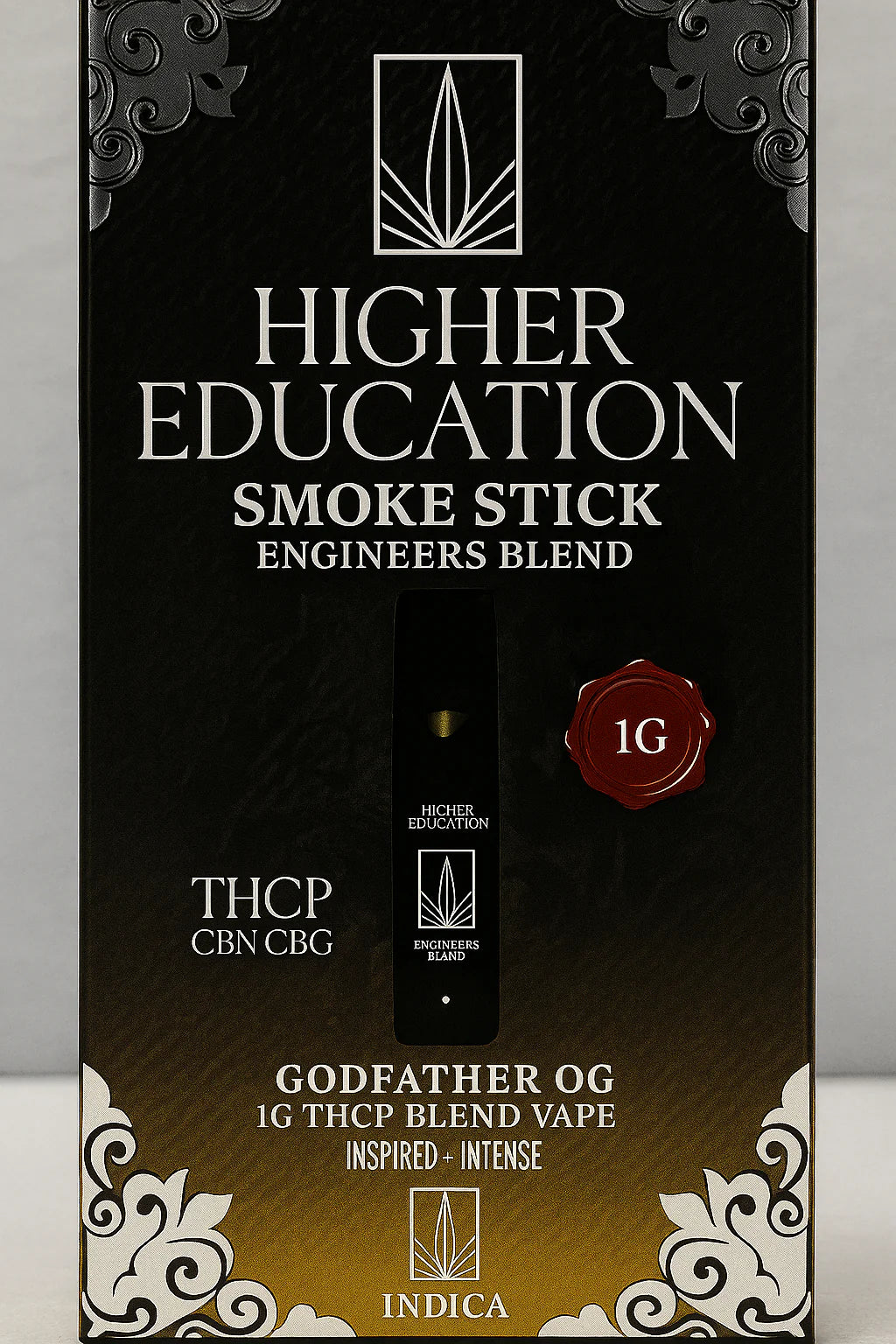 HIGHER EDUCATION SMOK 1GM|HIGHER EDUCATION SMOK GODFATHER OG 1GM|850073942154