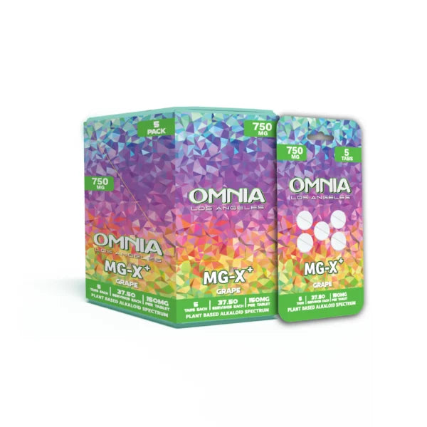 OMNIA MG-X LOST ANGELES GRAPE 750MG