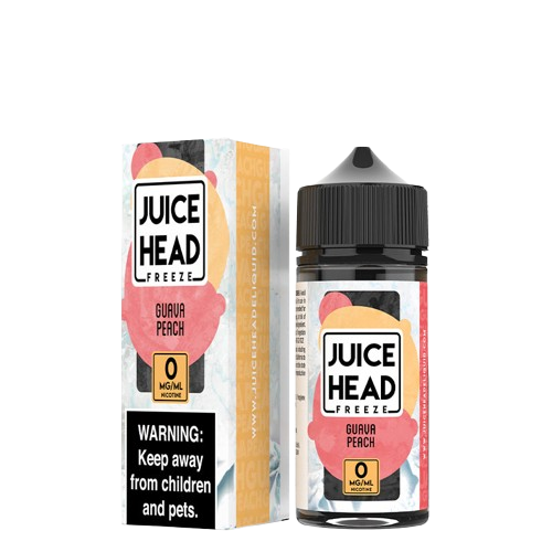 JUICE HEAD FREEZE GUAVA PEACH 0MG 100ML