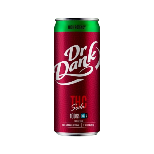 STICKY GREEN HIGH POTNCY THC DR DANK SODA 100MG