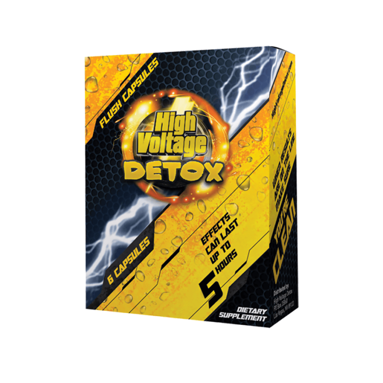HIGH VOLTAGE FAST FLUSH DETOX CAPSULES