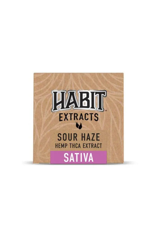 HABIT EXTRACTS THCA DAB SOUR HAZE SATIVA 1GM 1CT
