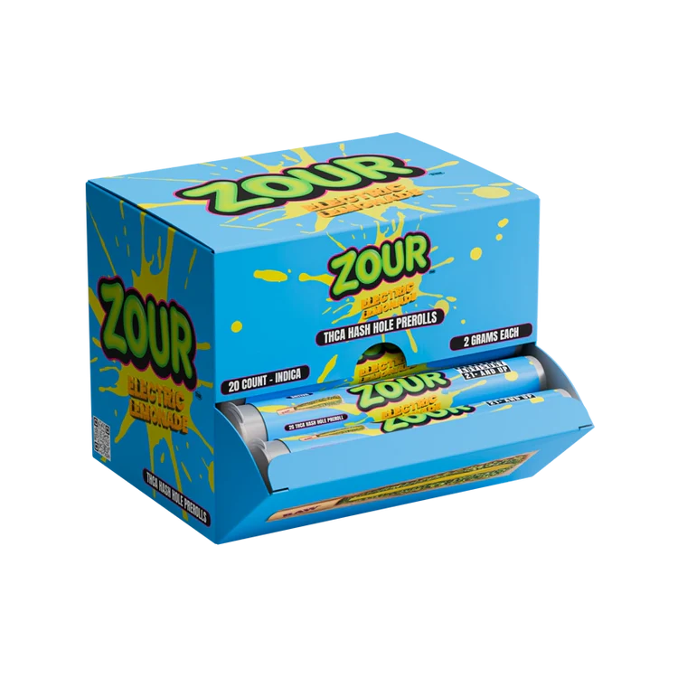 ZOUR STASH THCA HASH HOLES PROLL ELECTRIC LEMONADE 2GM
