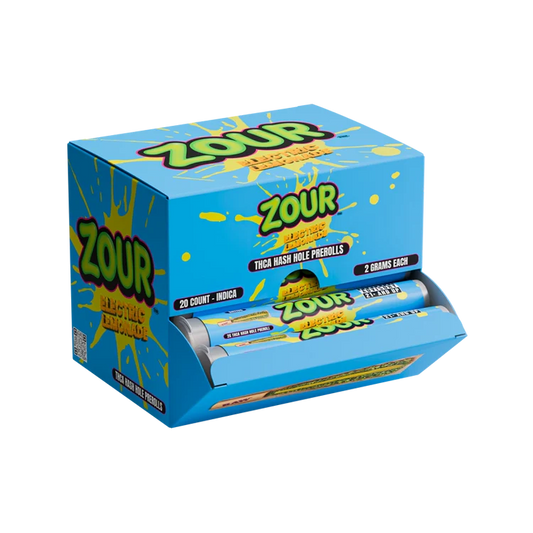 ZOUR STASH THCA HASH HOLES PROLL ELECTRIC LEMONADE 2GM