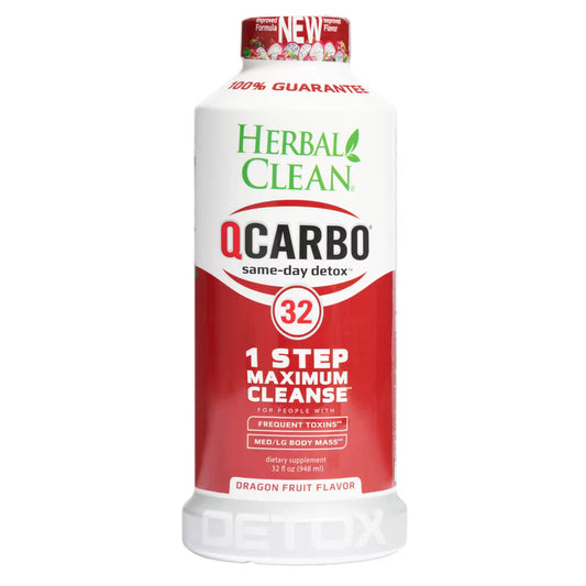 HERBAL CLEAN QCARGO DETOX DRAGON FRUIT 32 FLOZ