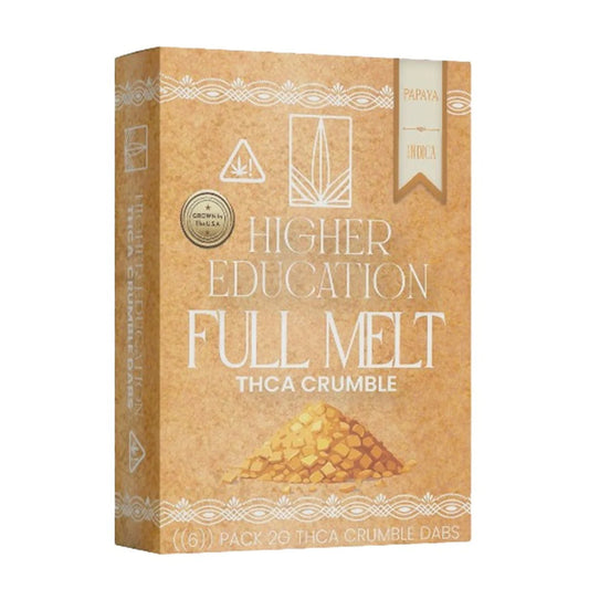 HIGHER EDUCATION SAUCE WAX CRUMBLE PAPAYA 2GM