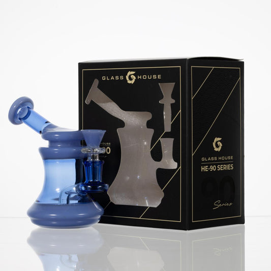 GLASS HOUSE MINI FLATHEAD SERIES BLUE HE-090BLU