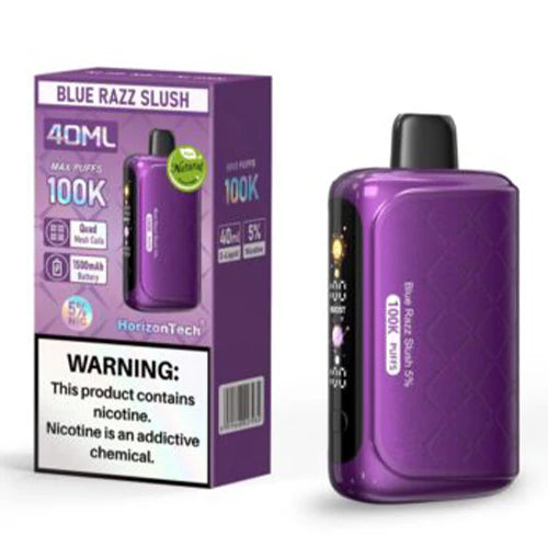 HORIZON TECH BLUE RAZZ SLUSH 100K|6971648227934|Pack Of|5