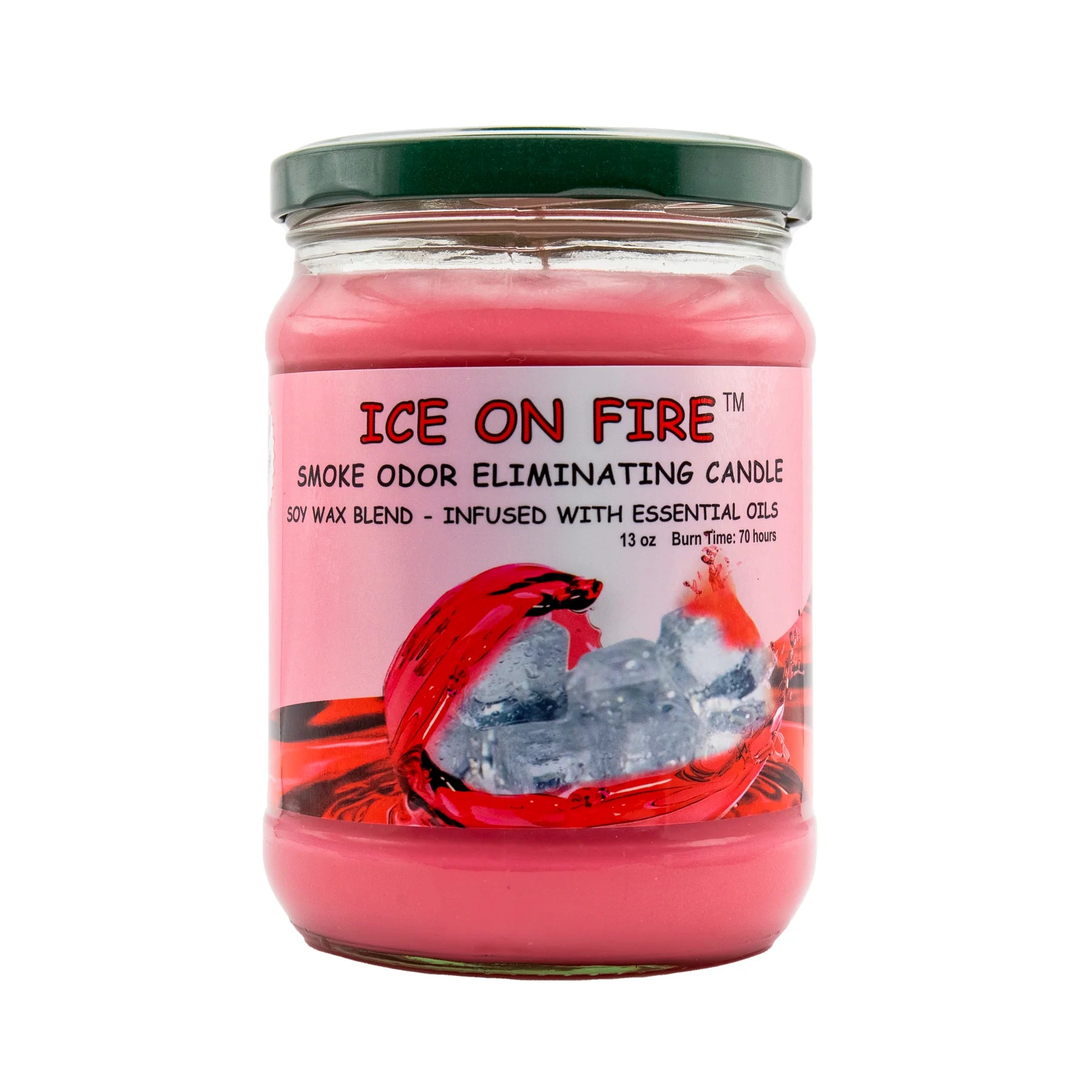 BLUNTEFFECT ODOR CANDLE ICE ON FIRE 13OZ