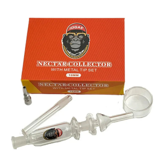 IDGAF NECTOR COLLECTOR WITH METAL TIP SET 10MM