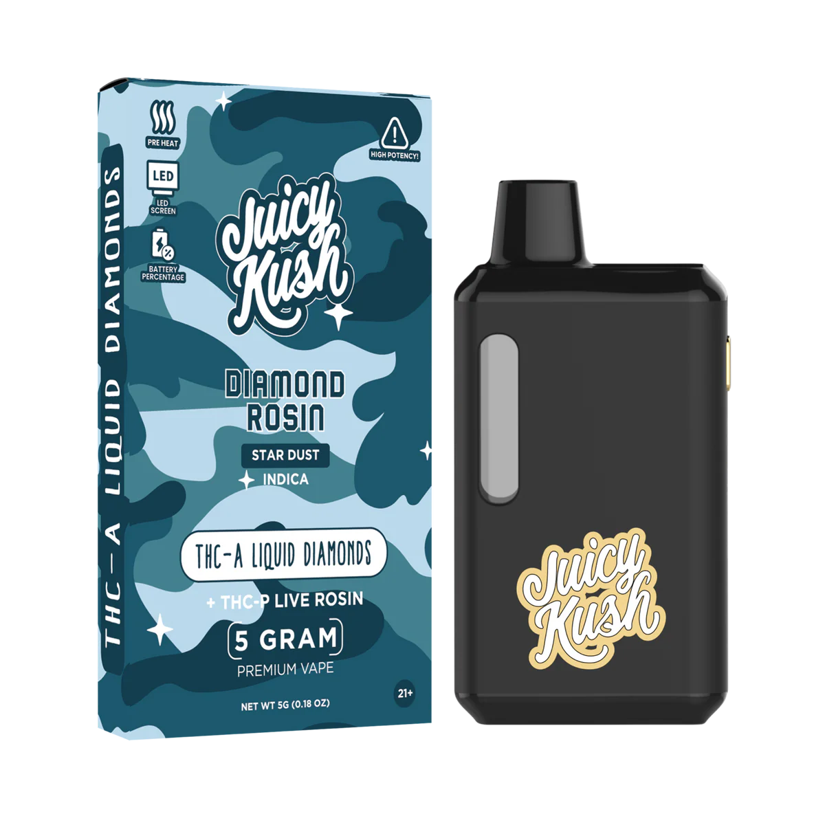 JUICY KUSH STAR DUST INDICA 5G|860000948401|Pack Of|6