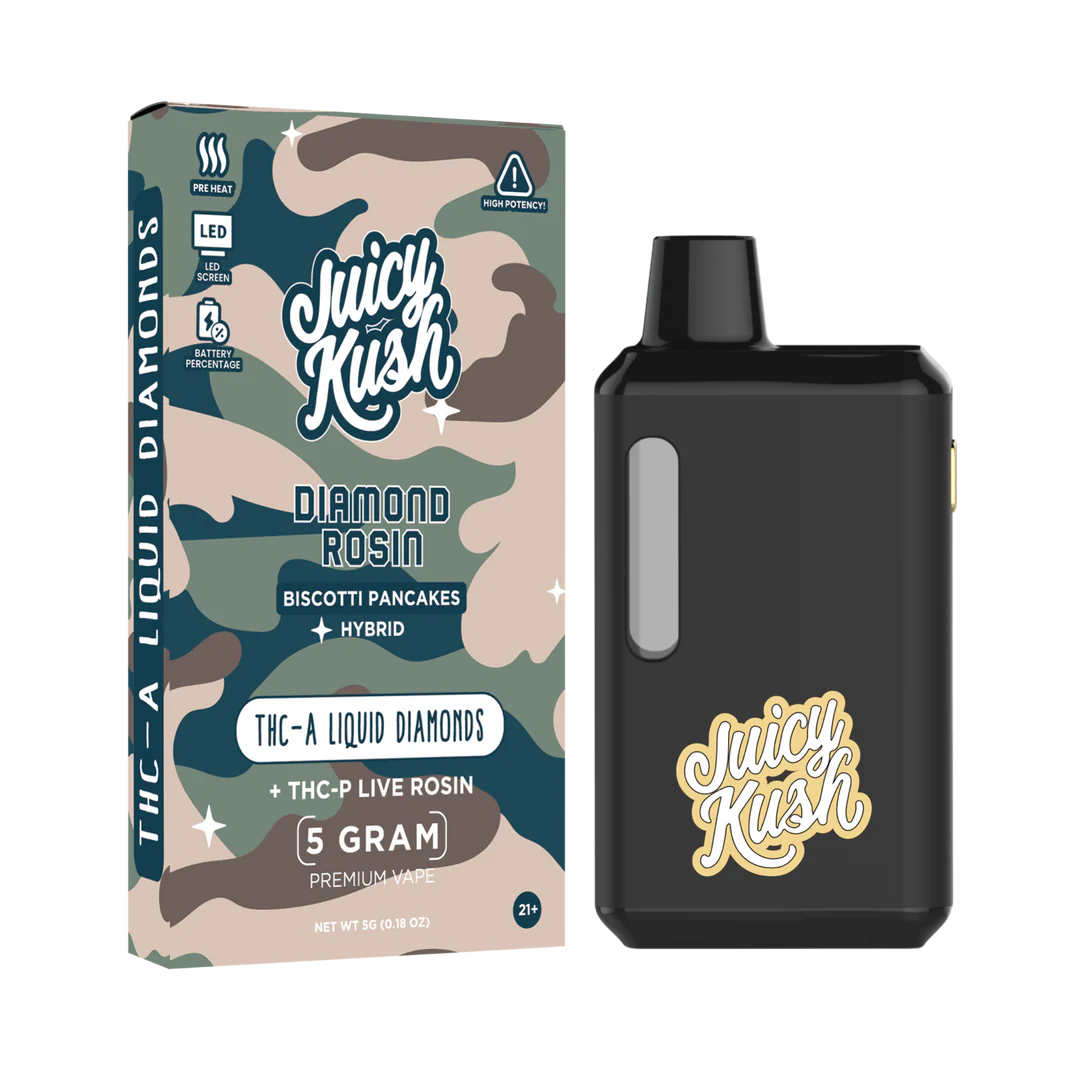 JUICY KUSH 5G|JUICY KUSH BISCOTTI OANCAKES HYBRID 5G|860003722251|Pack Of 5