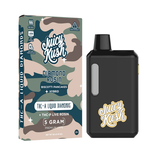 JUICY KUSH 5G|JUICY KUSH BISCOTTI OANCAKES HYBRID 5G|860003722251|Pack Of 5