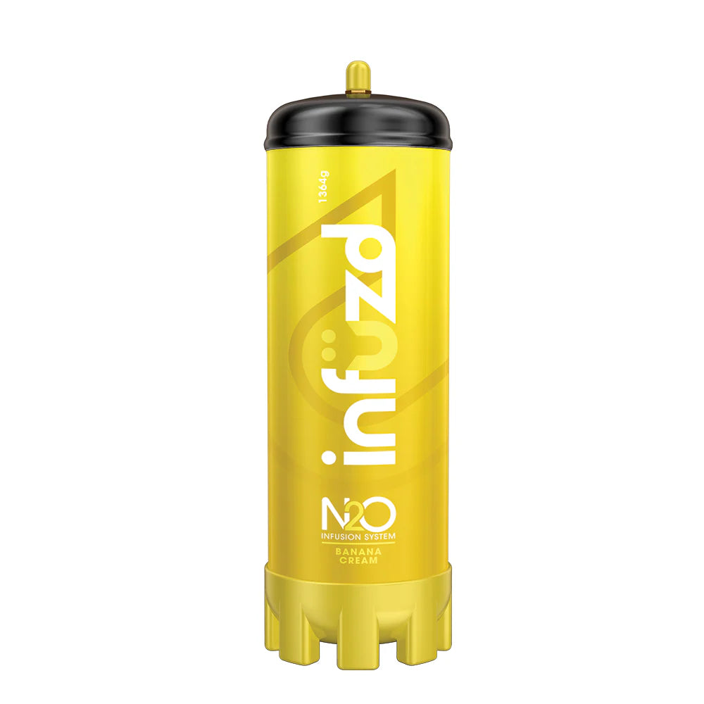 INFUZED N20 CREAM CHARGER BANANA CREAM 1364G