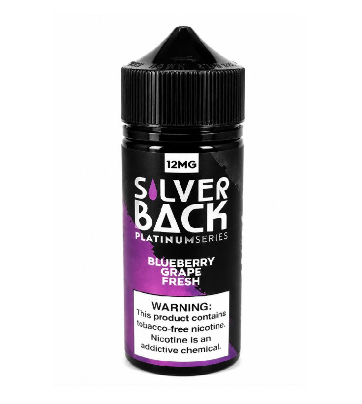 SILVERBACK PLATINUM SERIES BLUEBERRY GRAPE FRESH 12MG