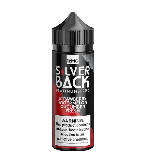 SILVERBACK PLTNM SERIES STRWBERY WTRMLN CUCMBER FRSH 12MG