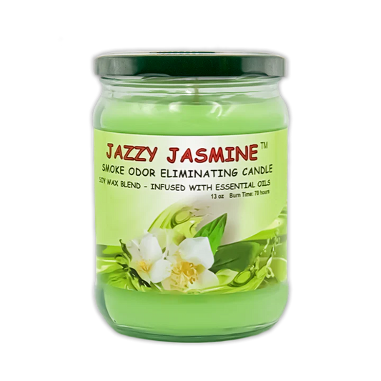 BLUNTEFFECT ODOR CANDLE JAZZY JASMINE 13OZ