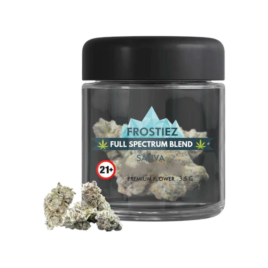 FROSTIEZ FULL SPECTRUM BLEND FLOWER JELLY CAKE INDICA 3.5G