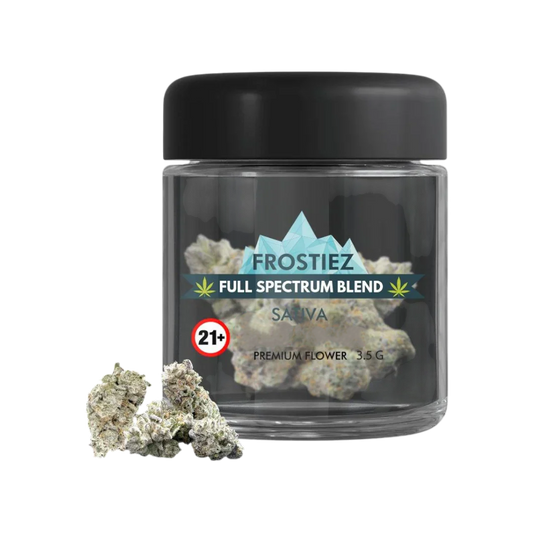 FROSTIEZ FULL SPECTRUM BLEND FLOWER JELLY CAKE INDICA 3.5G