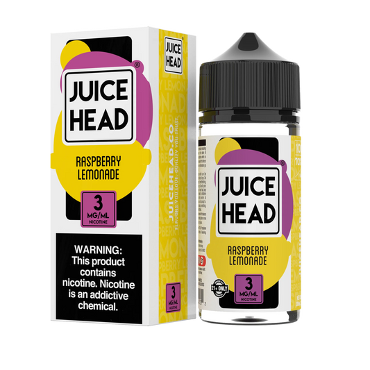 JUICE HEAD RASPBERRY LEMONADE 3MG 100ML