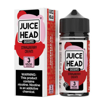 JUICE HEAD DESSERTAS STWBRY CREAM 100ML 3MG
