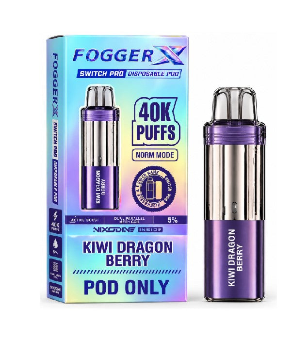 FOGER X SWITCH PRO POD NXD KIWI DRAGON BERRY 40K