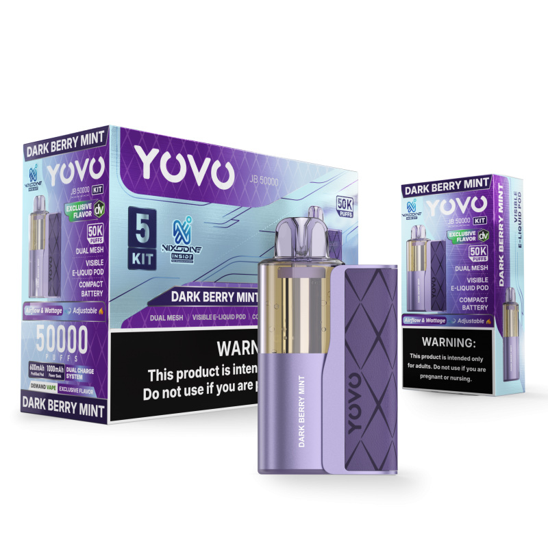YOVO JB50000 KIT DARK BERRY MINT 50K