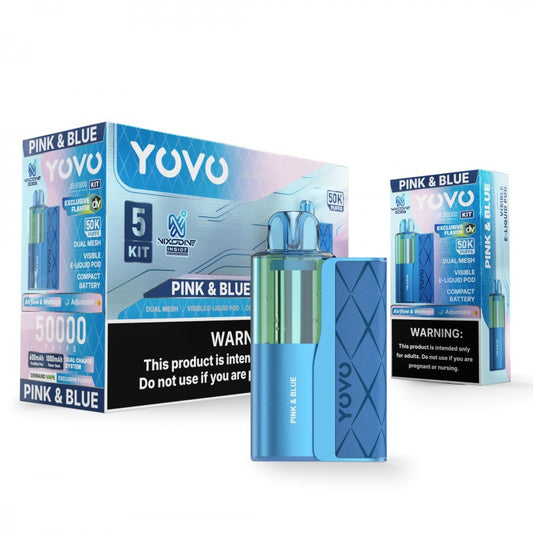 YOVO JB50000 KIT PINK & BLUE 50K