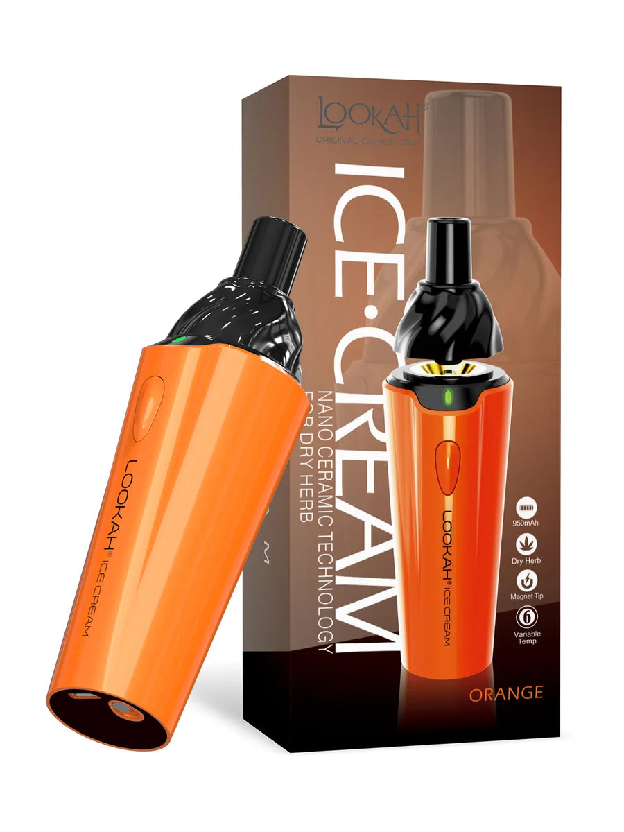 LOOKAH ICE CREAM VAPRORIZER ORANGE 950MAH 1CT