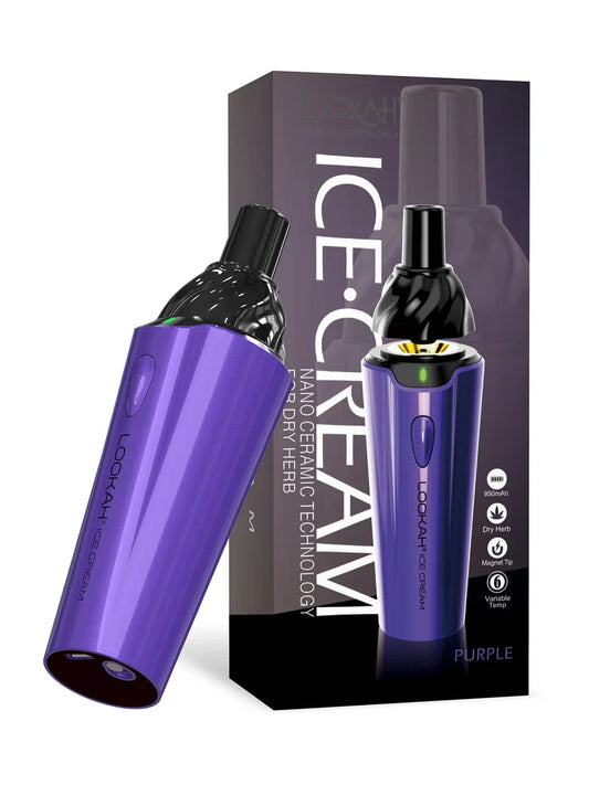 LOOKAH ICE CREAM VAPRORIZER PURPLE 950MAH 1CT