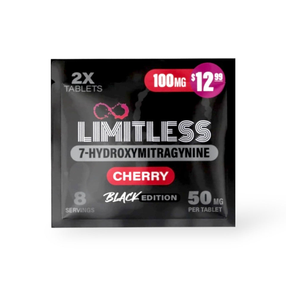 LIMITLESS 7 HYDROXY CHERRY 50MG 10CT