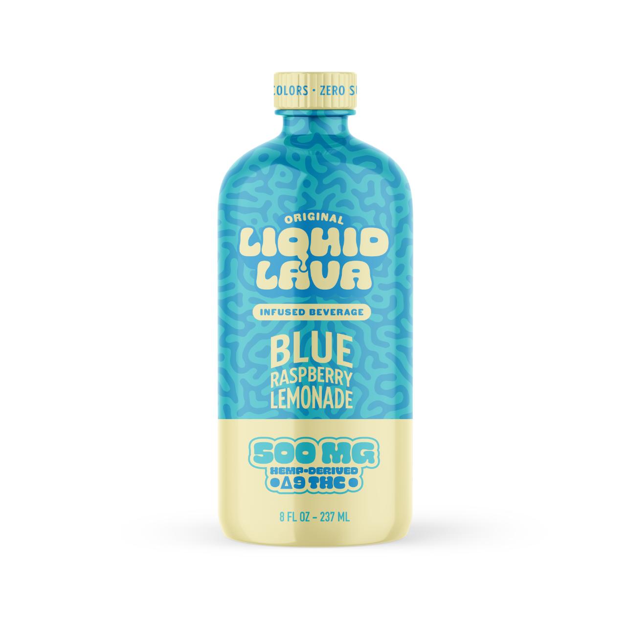 LIQUID LAVA  BLUE RASPBERRY LEMONADE 500MG 8OZ