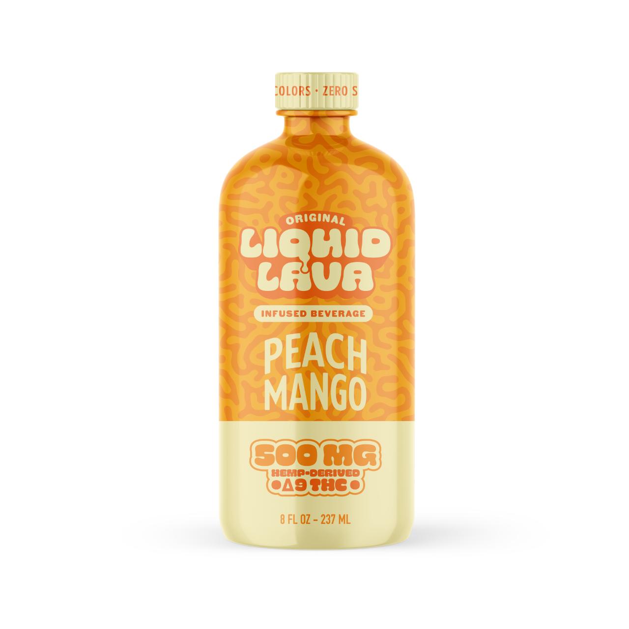 LIQUID LAVA PEACH MANGO 500MG 8OZ